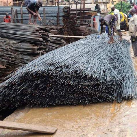8mm, 10mm, 12mm, 16mm & 20mm Iron Rods price per ton in Nigeria.